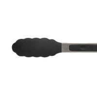 Tools2Cook - Pinces de cuisine en silicone, pinces de service au poivre noir, Tools2Cook