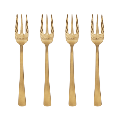 Urban Nature Culture - Gebaksvorkjes - Goud - Set Van 4 Urban Nature Culture 