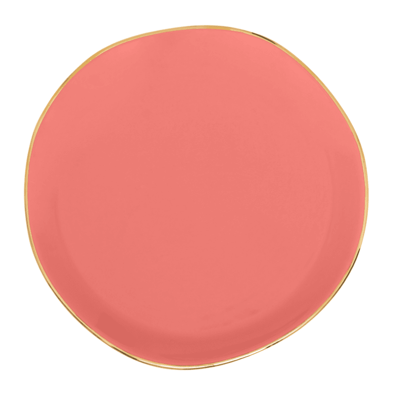 Urban Nature Culture - Good Morning - Bord- Coral - Ø17 cm Borden Urban Nature Culture 