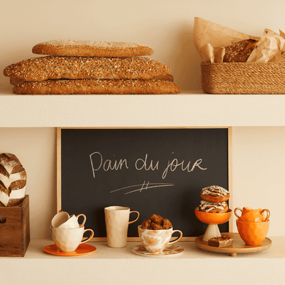 Culture de la nature en ville - Bonjour - Mug cappuccino - Carotte Culture de la nature en ville