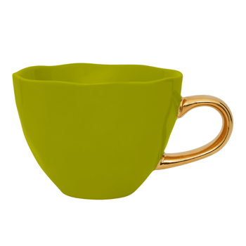 Culture de la nature en ville - Bonjour - Mug cappuccino - Culture de la nature aux pois cassés