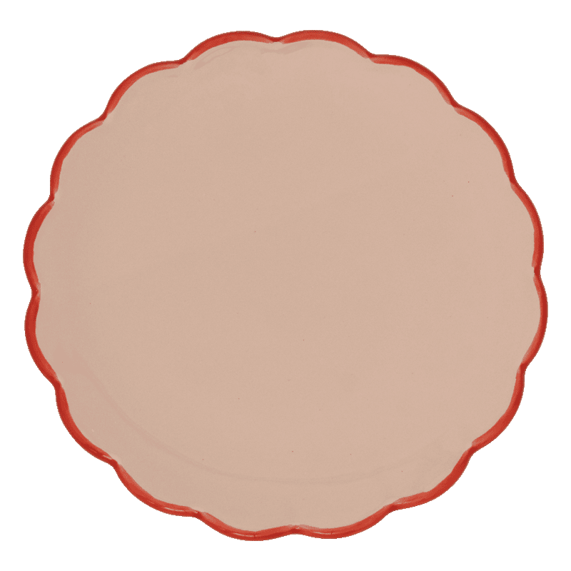 Urban Nature Culture - Good Morning - Gebaksbordje - Sculpted - Old Pink Borden Urban Nature Culture 