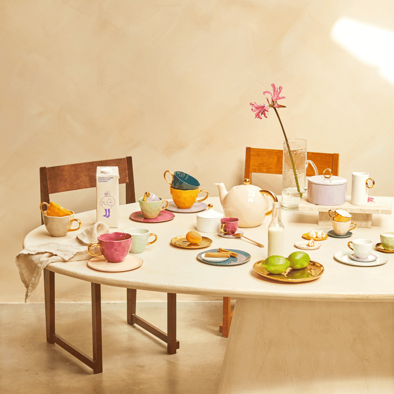 Urban Nature Culture - Lepels Goud - Set Van 4 Urban Nature Culture 