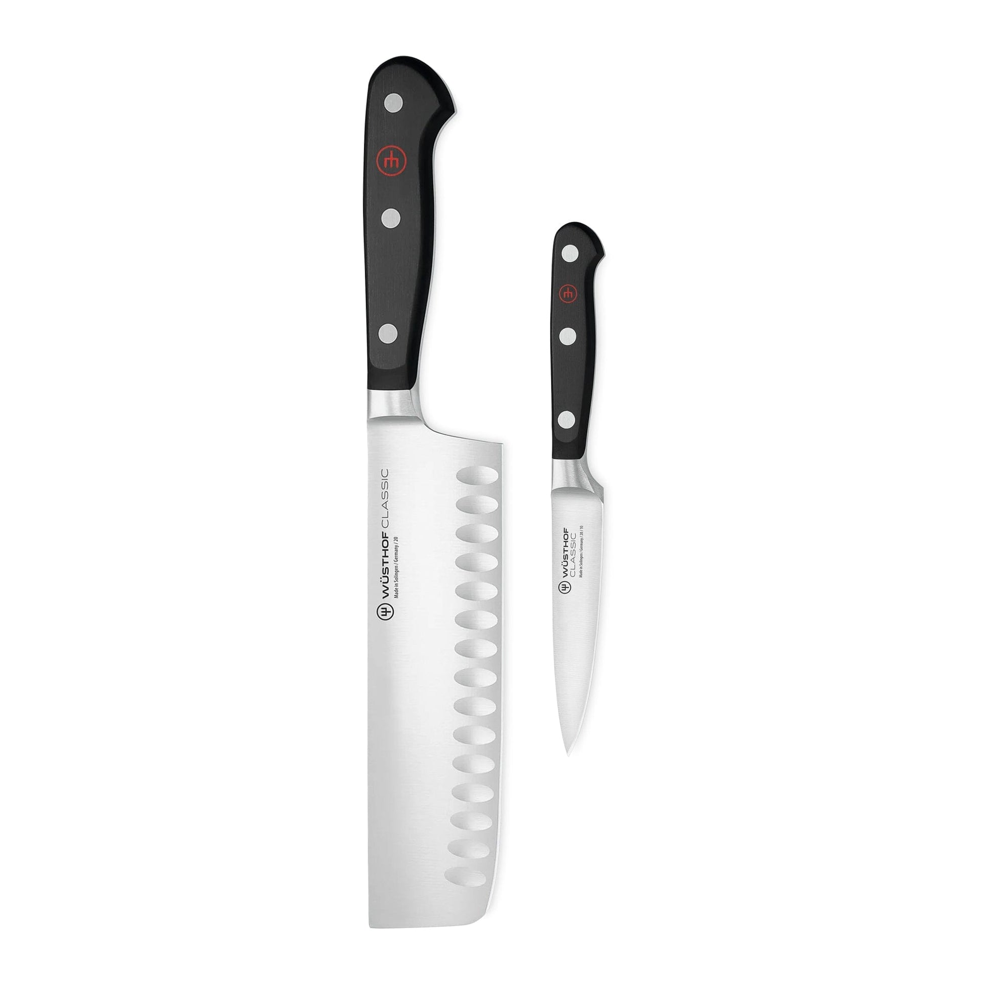Wüsthof - Coffret de couteaux classique 2 pièces - Nakiri + Couteau de bureau Wusthof
