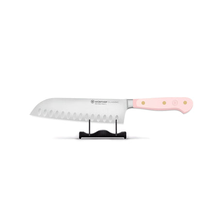 Wusthof - Couteau Santoku Classique Sel Rose de l'Himalaya 17 cm Couteau Santoku Wusthof
