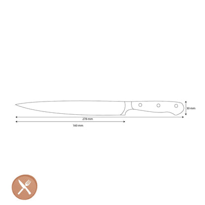 Wusthof - Classic Vleesmes Velvet Oyster 16 cm Vleesmes Wusthof 