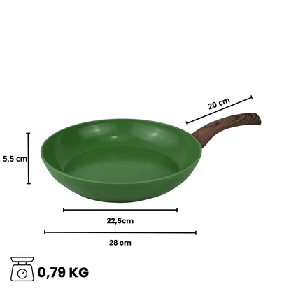 By C&P - Go Green Koekenpan 28 cm By C&P 