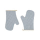 Witloft - Mitaines de cuisine en coton recyclé (2 pcs.) - Bleu ciel